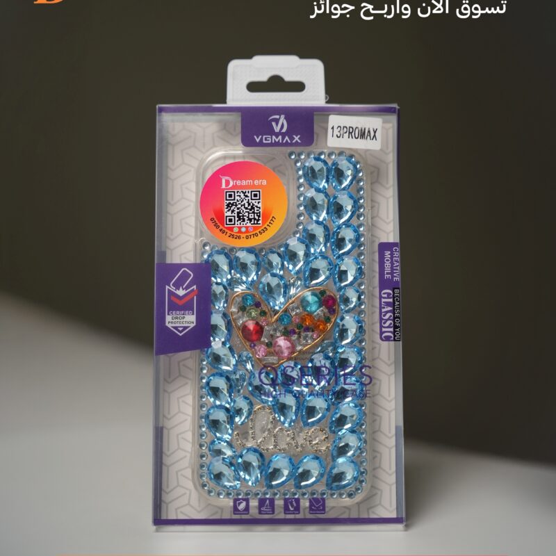Iphone 13 Pro Max Crystal Blue Case