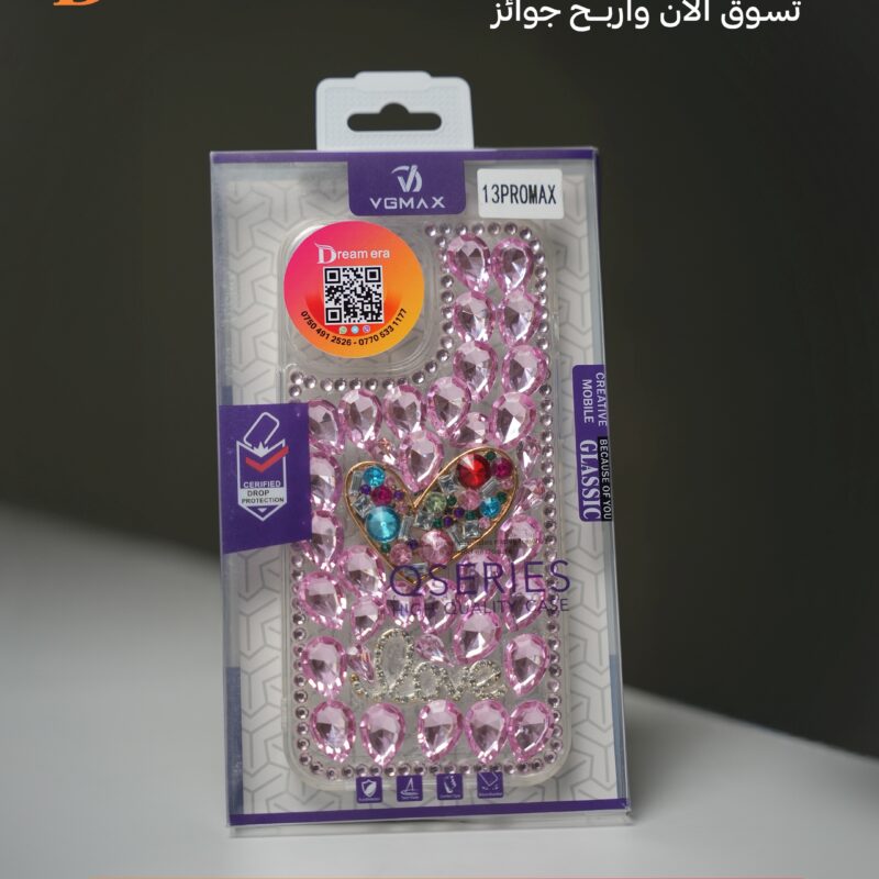 Iphone 13 Pro Max Crystal Pink Case